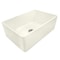Ruvati 30"x20" Farmhouse Apron-Front Kitchen Sink Sgl Bowl, Biscuit RVL2100BS - alternate 1